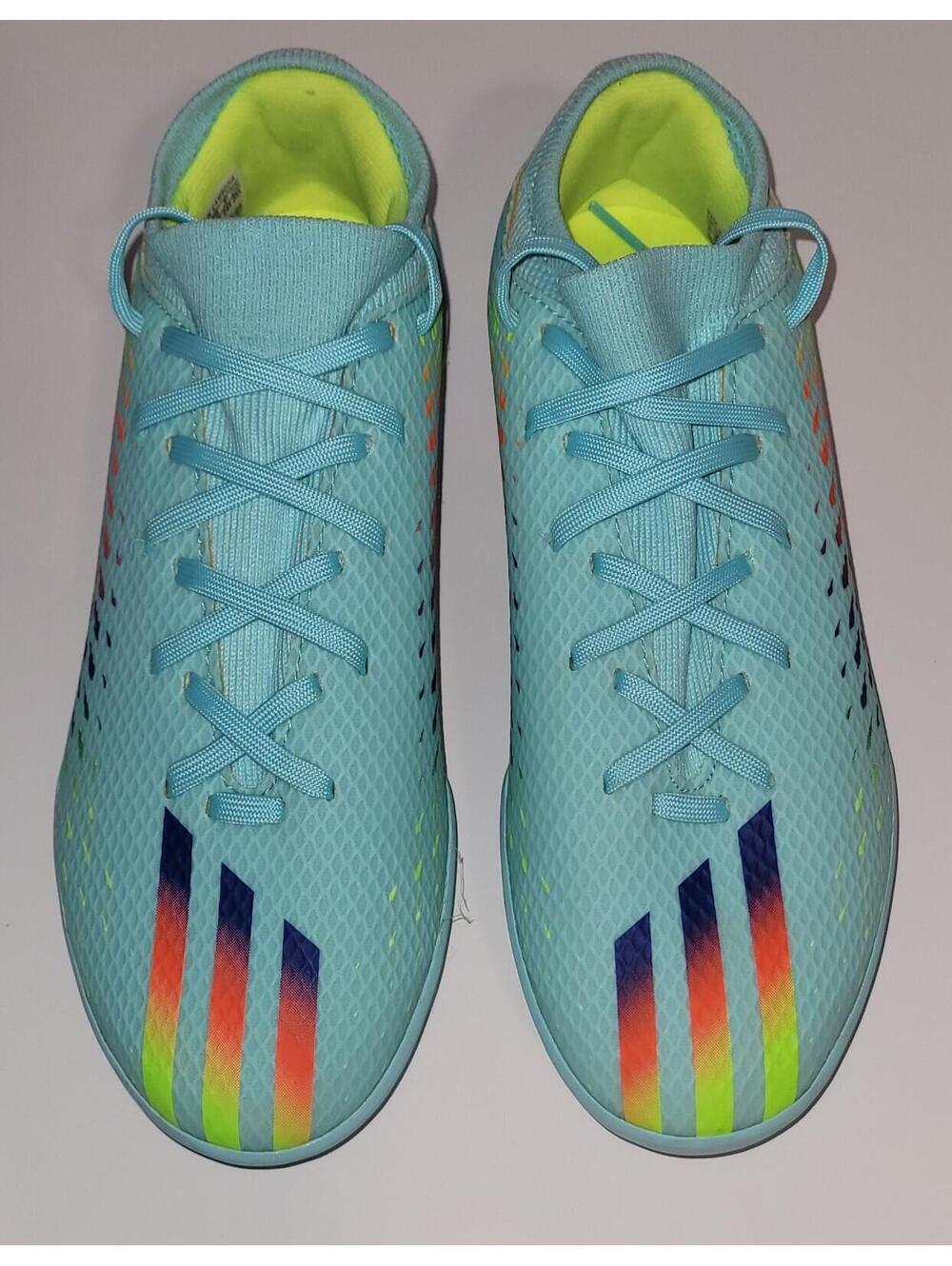 Adidas Predator Edge.3 TF Turf Soccer Cleats Men’s US 6 Aqua Multi Color